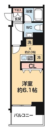 ベルシード大島の物件間取画像